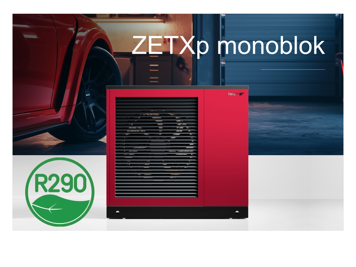 Entre bastidores del desarrollo: Cómo se "cuece" el futuro de la calefacción con las bombas de calor HOTJET ZETXp