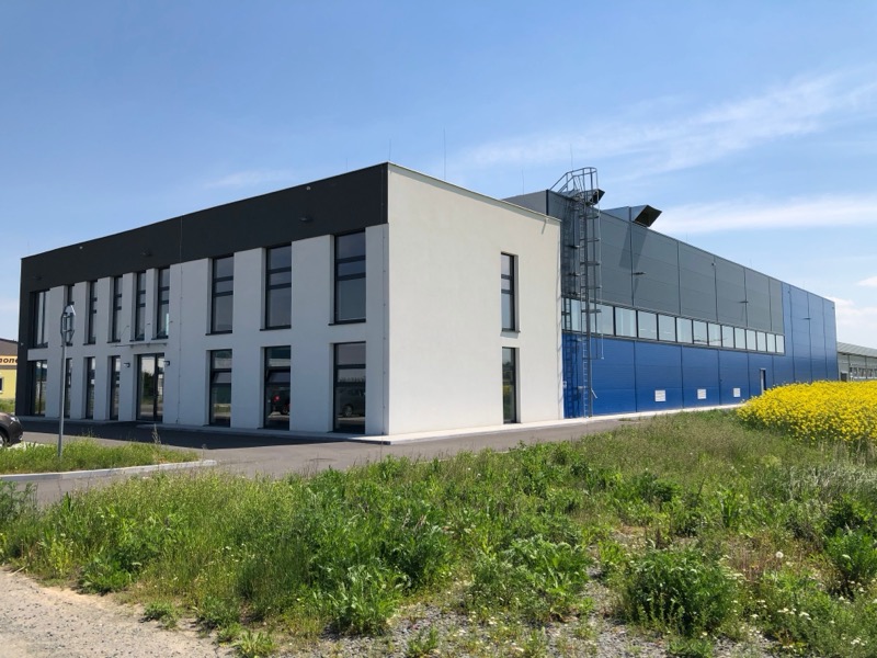 Sede y recinto de producción de HOTJET en Bolatice